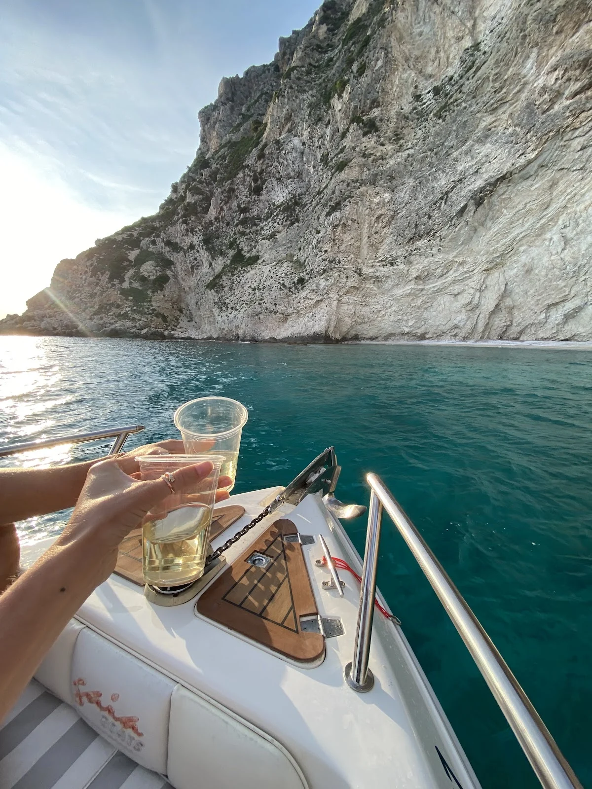 Blue Lagoon Corfu- Rent a Boat paleokastritsa Corfu- Boat trips with a skipper-Trips to the Caves - 3