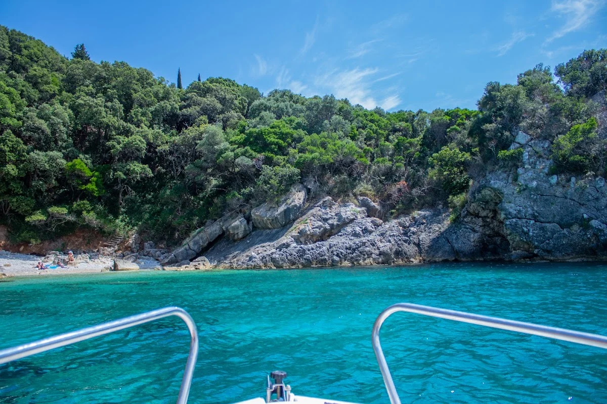 Seahorse boat rentals Paleokastritsa Corfu